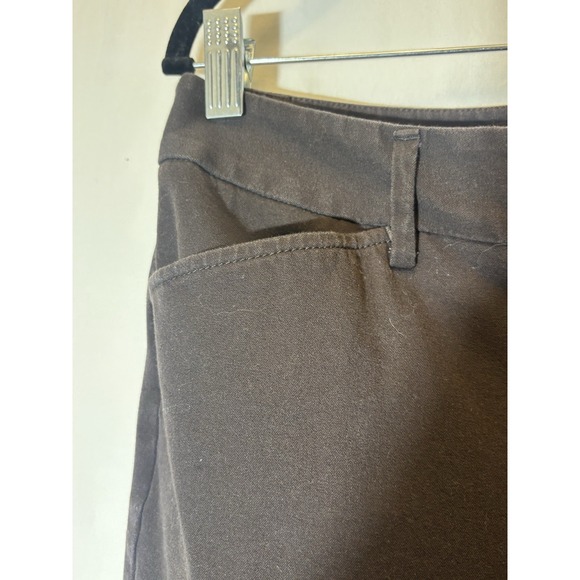 Eddie Bauer‎ Women's Slightly Curvy Fit Dress Pants High-Rise Black Sz 8 HH2 - Picture 2 of 6